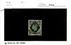 Great Britain, Postage Stamp, #17 Used, 1948 Offices Somalia (AC)