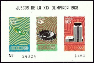 Mexico 998a MNH 1968 Olympics