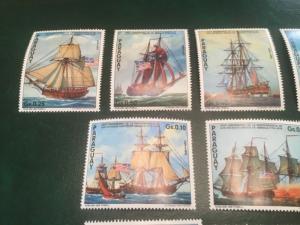 ICOLLECTZONE Paraguay #1616-23 VF NH Ships (Bk4)