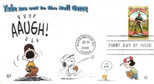 #4341 Take Me Out to the Ballgame QCR FDC