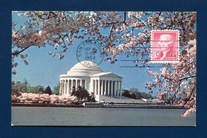 Sc. 1033 Thomas Jefferson FDC - Maxi Card