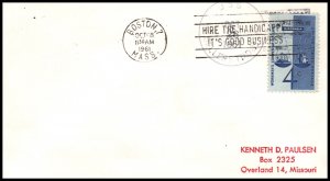 US USS Sellers 1961 Naval Cover