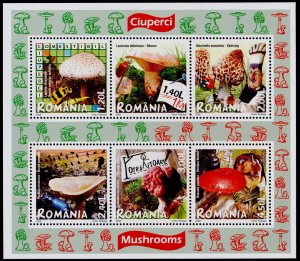 Romania 5017a MNH Mushrooms