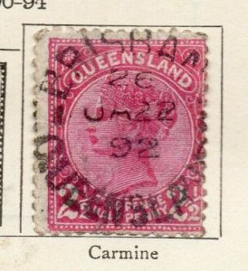 Queensland 1890-94 Early Issue Fine Used 1d. NW-113697 