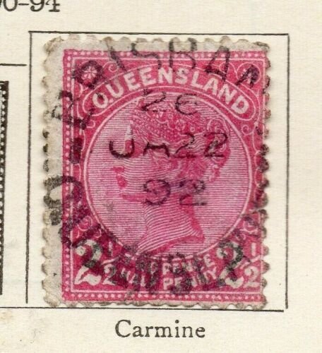 Queensland 1890-94 Early Issue Fine Used 1d. NW-113697 