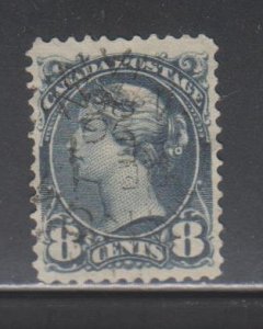 Canada, Queen Victoria 8c  (SC# 44b) Used