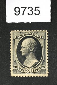 MOMEN: US STAMPS # 190 MINT  OG H $850 LOT #D 9735