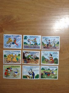 Romania  #  3357-3365  MNH