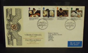 15487   GREAT BRITAIN   FDC # 1205-1208     The Welsh Bible