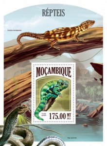 Mozambique 2013 Lizards and Snakes Stamp Souvenir Sheet 13A-1351