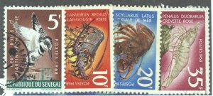 Senegal, Scott #300,01,03,05, Used
