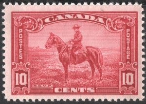 Canada SC#223 10¢ R. C. M. P. Horseman (1935) MNH