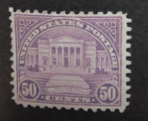 US Scott 570 50c Arlington Amphitheater Stamp MINT MH OG Unused T19214