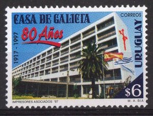 Uruguay stamp 1997 - Galicia House 80th anniversary