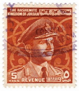 (I.B) Jordan Revenue : Duty Stamp 5f