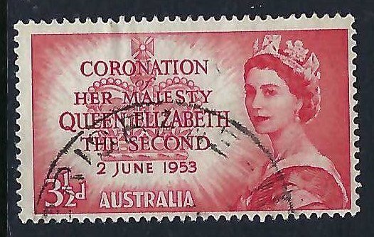 Australia 259 VFU QEII CORONATION CH1-24-9