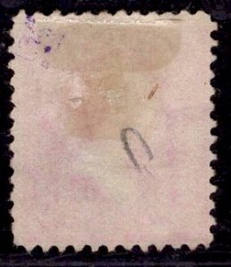 US Stamp #266 2c Carmine Washington USED SCV $5.50. Type II