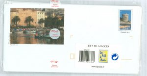 France  1980 Set of 5 envelopes and 5 postal cards; very clean Et 5 DL AJACCIO
