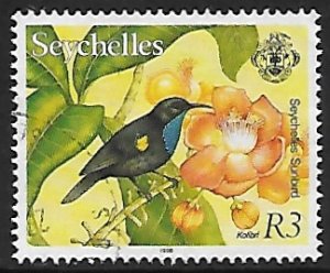 Seychelles # 745c - Sunbird - used.....{BRN18}