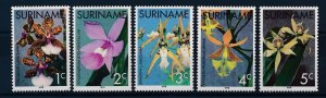 [SU012] Suriname Surinam 1976 Orchids MNH