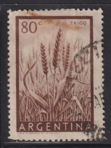 Argentina 634 Wheat Field 1954