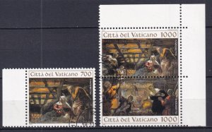 1994 - Vatican Sc# 968-970  - Used