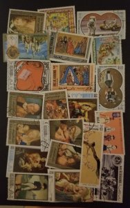 RAS AL KHAIMA Used CTO Stamp Lot Collection T5525