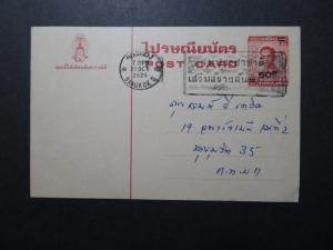 Thailand 1981 Postal Card Used - Z10916