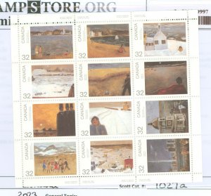Canada #1027a Mint (NH) Single (Complete Set)