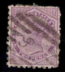 New Zealand Scott 62 Used Bonningtons Irish Moss Ad stamp