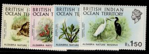 BRITISH INDIAN OCEAN TERRITORY QEII SG36-39, 1971 reserve set, M MINT. Cat £19. 