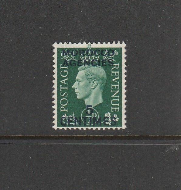 Morocco Agencies French 1937 1/2d Green UM SG 230