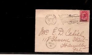 Canada #88 with Flag Cancel