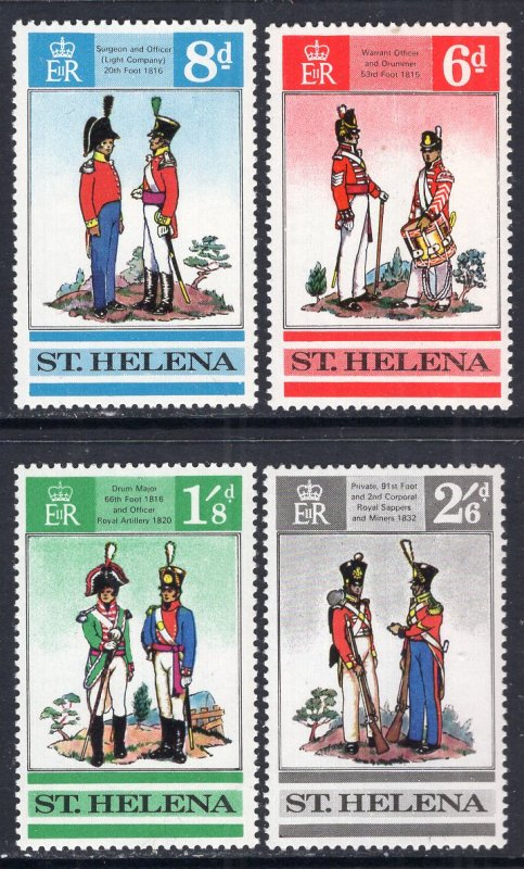 St Helena 228-231 MNH VF