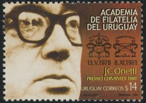 Uruguay #2016 Philatelic Academy 14p Postage Latin America 2003 Mint LH