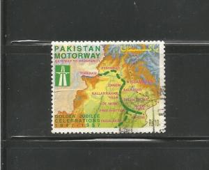 #883 Pakistan Motorway, 50th Anniv.