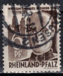 Germany - French Occupation - Rhine Palatinate - Scott 6N17