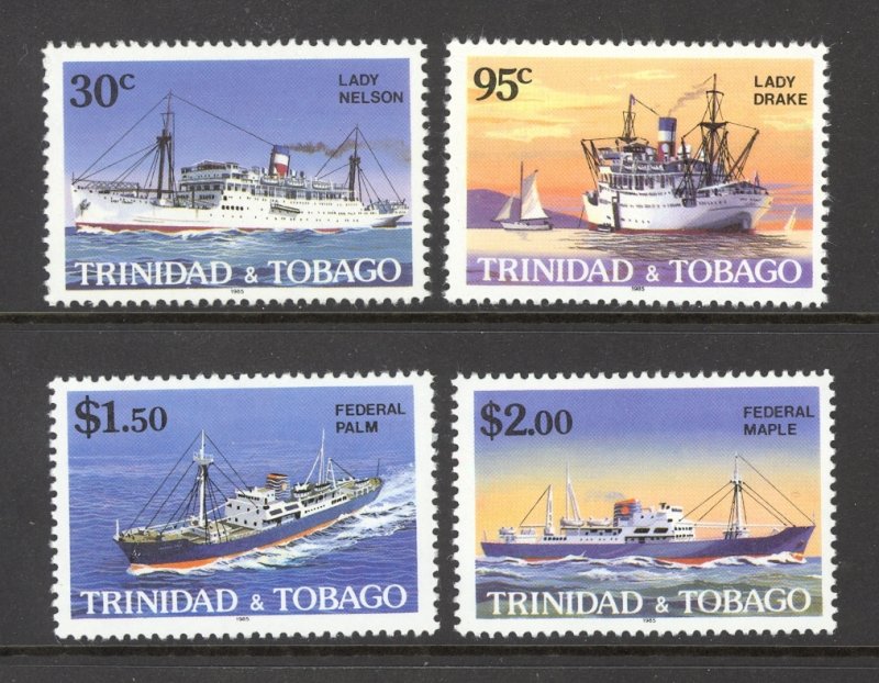 Trinidad & Tobago Sc# 430-433 MNH 1985 30c-$2.00 Ships