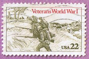 US Used Stamp Scott 2154 World War One Veterans #3