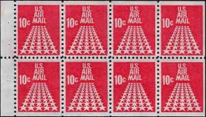 C72b Mint,OG,NH... Booklet Pane... SCV $2.25