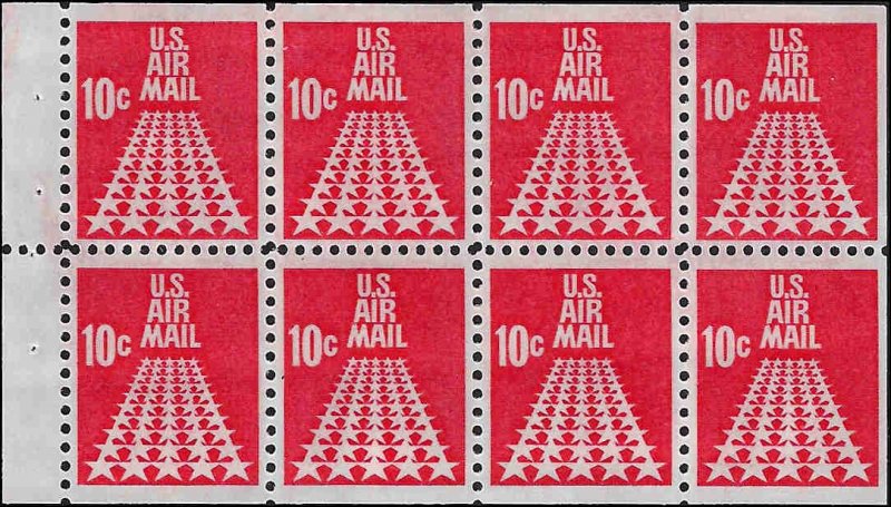 C72b Mint,OG,NH... Booklet Pane... SCV $2.25