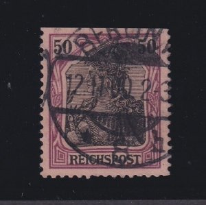Germany, Scott 60a (Michel 61l), used, se at top (small crease), w/ Lantelme cer