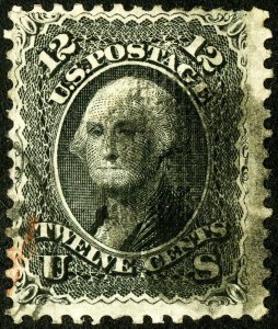US Stamps # 90 Used F-VF Scott Value $375.00