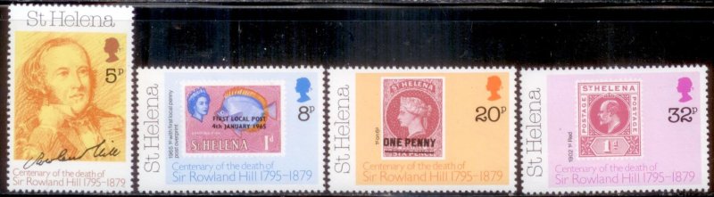 St Helena 1979 SC# 328-31 MNH-OG E170