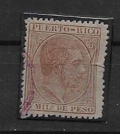 PUERTO RICO STAMP MNG #AGO BND15