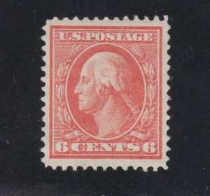 US 336 6c Washington Mint VF OG H SCV $60