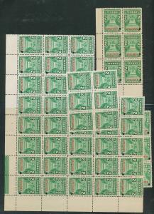 Costa Rica Specimens MNH Blocks (90 Stamps) (AC 1021