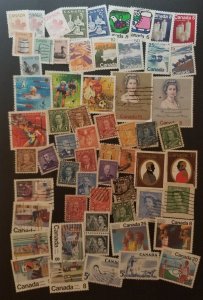 CANADA Used Stamp Lot Collection T6277