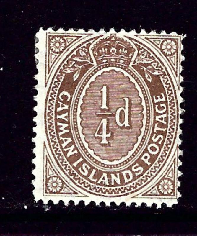 Cayman Is 31 MH 1908 issue 