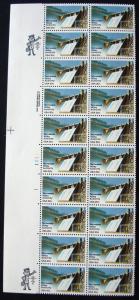 US #2042 MNH Plate Block of 20, TVA SCV $10.00 L10